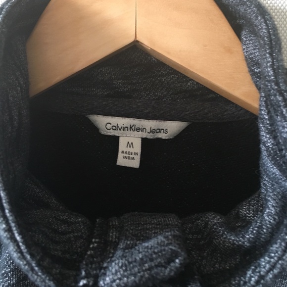Calvin Klein Jeans Half Zip Sweater Size Medium - Picture 3 of 3